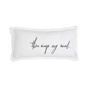 Santa Barbara Design Studio Lumbar Pillow Then Sings My Soul