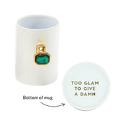 Two's Company Put A Ring On It Mug Green Too Glam To Give A Damn