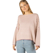 Before You Striped T Body Sweater Lavender