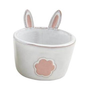 Mud Pie Easter Tidbit Dish Bunny Ears Tail