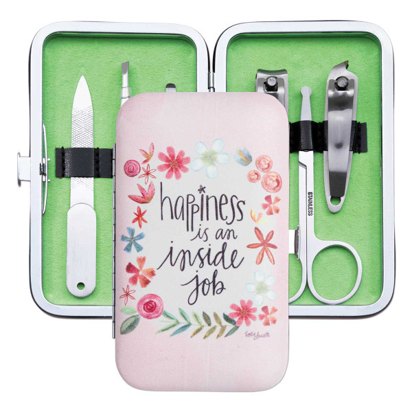 happiness is an inside job manicure set brownlow set happiness is an inside job manicure set brownlow set