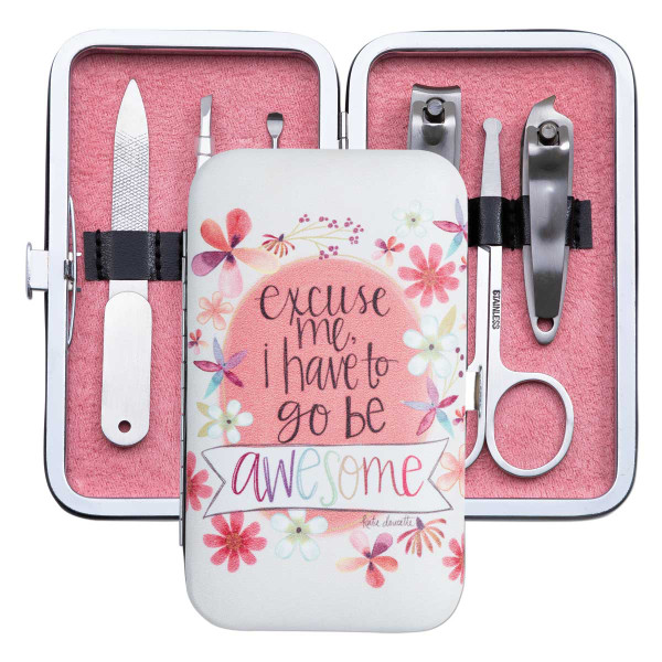 excuse me i have to go be awesome manicure set brownlow gifts excuse me i have to go be awesome manicure set brownlow gifts