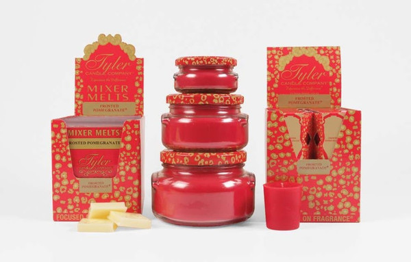 Frosted Pomegranate Candle 3.4 oz Frosted Pomegranate Candle 3.4 oz