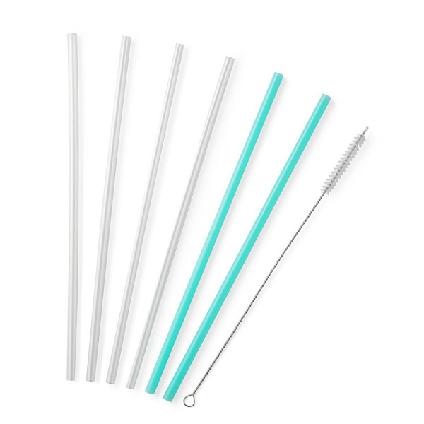 Swig Life Reusable Straw Set Tall Clear Swig Life Reusable Straw Set Tall Clear