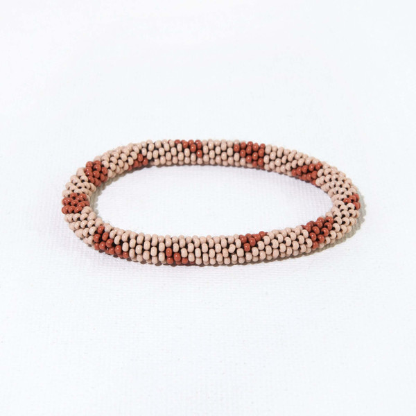 Ink + Alloy Blush And Rust Triangle Design Slide And Stack Ink + Alloy Blush And Rust Triangle Design Slide And Stack