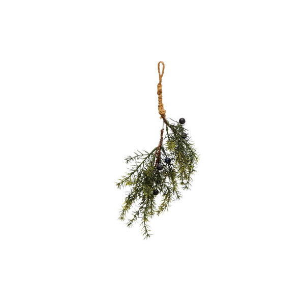 Creative Co Op Hanging Faux Evergreen Bunch Blueberries Creative Co Op Hanging Faux Evergreen Bunch Blueberries