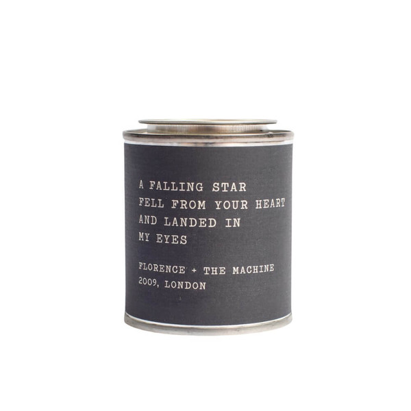 Sugarboo Legends Candle A falling star fell from your heart and landed in my eyes - Florence The Machine 2009, London Sugarboo Legends Candle A falling star fell from your heart and landed in my eyes - Florence The Machine 2009, London