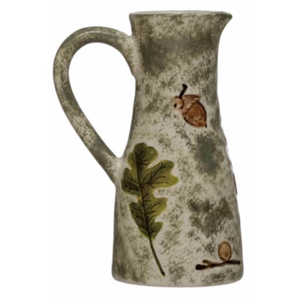 Winco WPB-2CH, 2-Quart Hammered Bell Pitcher with Ice Catcher