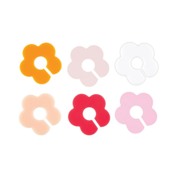 Santa Barbara Design Studio Acrylic Drink Markers Flowers Set of 6 Santa Barbara Design Studio Acrylic Drink Markers Flowers Set of 6
