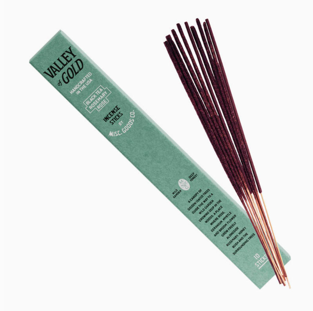 Misc. Goods Co. Valley of Gold Incense Sticks