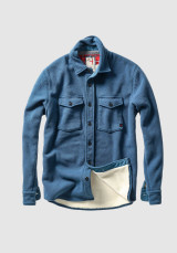 Relwen Pique Fleece Workshirt - Drk Marine