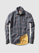 Relwen Plaid Chamois-Lined Flannel - blue/khaki/red
