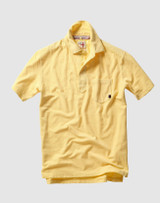Relwen Pique Slot Polo - Butter