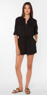 Luba Black Romper