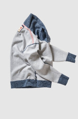 Relwen Ridge Twist Shawl - Dk Blue Marl