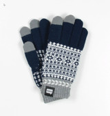 Fleur Unisex Knit Touchscreen Gloves