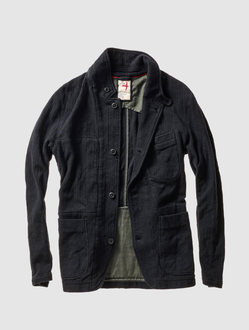 Relwen Sweatshirt Trap Blazer - Navy