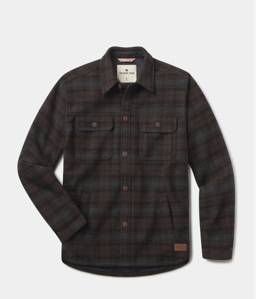 Brightside Flannel Lined Workwear Jacket - Brown Plaid