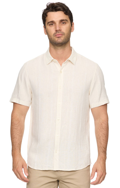 Oceanside Linen Shirt - White
