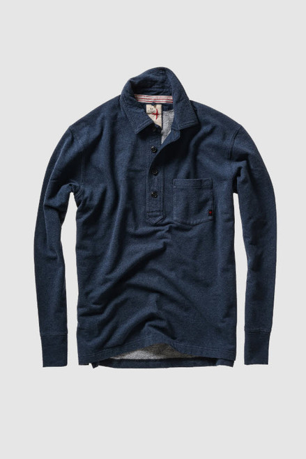 Relwen Mariner Polo - Navy Hthr