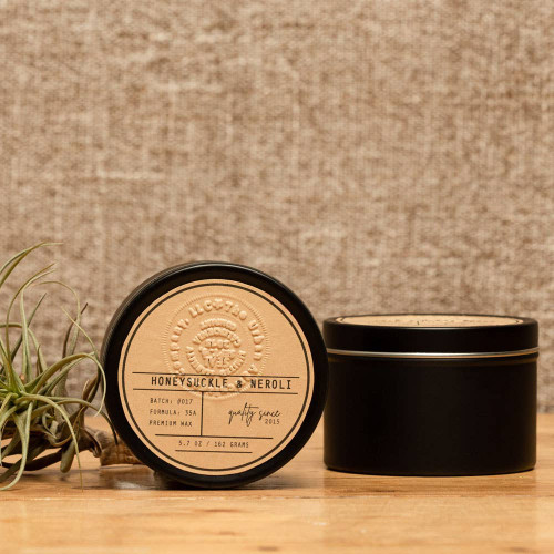 Urban Wax Refinery Honeysuckle & Neroli Scented Travel Tin Candle 5.7oz