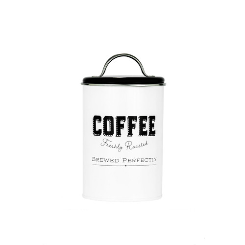 Country Cottage Metal Canister Coffee