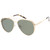 Hot Shot - Gold Sunglasses