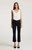 Anika Cropped Flare Jeans Mid Rise | Ink Flex Blue