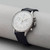 Multiscale in White with Gilt Makers- Swiss Made Vintage Style Chronograph