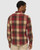 Lansing Flannel Shirt - Brown/Red/Tan