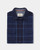 Mountain Overshirt in Indigo Plaid