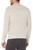 Diamond Pattern Quarter Zip Pullopver - Cream