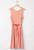 Ellen Dress Off White/Bright Red