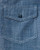 The Short Sleeve Crew Shirt in Washed Indigo Chambray