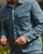 The Shore Shirt in Washed Indigo Twill