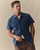 The Short Sleeve Mechanic Shirt in Atlantic Ripstop