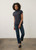 Ottoman Cap Sleeve Sweater-Storm Cloud