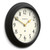 Westhampton Large Decorative Wall Clock | Classic Dark Grey