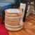 Montego Striped Natural Jute Decorative Storage Basket