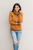 Ampersand Avenue Cowlneck Sweatshirt - Mad about You - mustard