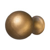 Pronto Elegant Ball Finial - Antique Gold