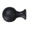 Pronto Elegant Ball Finial - Black