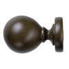 Pronto Oxfordshire Ball Finial - Italian Walnut