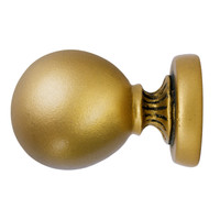 Pronto Oxfordshire Ball Finial - Antique Gold