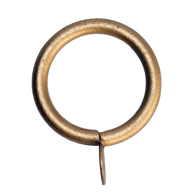 Pronto 2 in. Smooth Iron Ring - Antique Gold