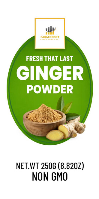 GINGER POWDER

Our Premium Ginger powder is made from dried and pulverized ginger rhizomes (Zingiber officinale ), a staple spice in Nigerian cuisine used in jollof rice, pepper soup, stews, and traditional medicinal preparations. This powder delivers a warm, spicy-sweet flavor with aromatic notes and is prized for both culinary and therapeutic uses. It is a key ingredient in suya spice blends and serves as a natural preservative due to its antimicrobial properties.




Nutritional Components (Per 100g)* / *% Daily Value




Calories: 80-335 kcal

% Daily Value: -




Protein: 8-9g

% Daily Value: 16-18%




Total Fat: 4.2g

% Daily Value: 6%




Carbohydrates: 71-73g

% Daily Value: 24%




Fiber: 14-15g

% Daily Value: 56-60%




Calcium: 114mg

% Daily Value: 11%




Iron: 19.8mg

% Daily Value: 110%




Magnesium: 214mg

% Daily Value: 54%




Potassium: 1,320mg

% Daily Value: 38%




Manganese: 33.3mg

% Daily Value: 1,665%




Zinc: 3.6mg

% Daily Value: 24%




Copper: 0.5mg

% Daily Value: 25%




Vitamin C: 5-7mg

% Daily Value: 6-8%




Vitamin B6: 0.6mg

% Daily Value: 30%




Gingerol & Shogaols: Significant

% Daily Value: -




Key Benefits: Rich in bioactive compounds gingerol and shogaols with potent anti-inflammatory and antioxidant properties; supports digestive health, reduces nausea, aids joint pain relief, helps regulate blood sugar, and provides natural antimicrobial protection.




Storage Instructions




Store in an airtight container in a cool, dry place away from heat sources (ovens, stoves)




Keep in opaque or dark containers to prevent light degradation




Avoid moisture exposure—clumping indicates humidity damage




Use within 6-12 months for optimal potency




Properly stored powder can last 2-3 years, though flavor diminishes over time




Can be refrigerated or frozen for extended shelf life (up to 2 years)