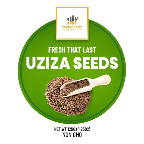 UZIZA SEEDS (West African Black Pepper)

Uziza seeds (Piper guineense ), also known as West African black pepper or Benin pepper, are small, dark seeds from a climbing vine native to West Africa. Known as "uziza" in Igbo and "ata iyere" in Yoruba, these seeds deliver a pungent, slightly bitter, and aromatic peppery flavor distinct from regular black pepper. Essential for authentic pepper soup, egusi soup, and ogbono soup, uziza seeds are also used in traditional medicine for their therapeutic properties.




Nutritional Components (Per 100g)




Macronutrients

Carbohydrates: 40%




Proteins: 20%




Fats: 25%




Dietary Fiber: 15%




Micronutrients

Vitamin A: 10%




Vitamin C: 25%




Vitamin E: 15%




Calcium: 10%




Potassium: 18%




Magnesium: 7%




Iron: 7%




Piperine (active alkaloid): High concentration




Flavonoids & Phenolic compounds: Significant




Key Benefits: Rich in piperine, which enhances nutrient absorption and bioavailability of other foods; potent antioxidant properties combat oxidative stress; anti-inflammatory effects help manage arthritis and inflammatory conditions; supports digestive health by stimulating enzyme secretion; expectorant properties aid respiratory health (coughs, bronchitis); traditional use for reproductive health and postpartum recovery; potential antimicrobial and cardiovascular benefits.




Storage Instructions




Store dried seeds in airtight containers in a cool, dry place away from direct sunlight




Keep whole seeds for longer shelf life (2-3 years); grind as needed




Ground uziza powder should be used within 12 months for optimal potency




Protect from moisture to prevent mold growth and preserve essential oils




Check for loss of aroma or pungency before use
