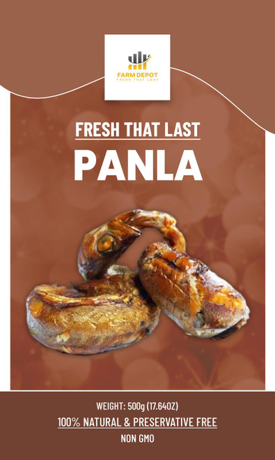 DRIED PANLA 
Traditional Nigerian dried small fish, commonly known as "Panla", are meticulously cleaned and sun-dried to capture the authentic taste of West African cuisine. These small, flavorful fish are a staple ingredient in Nigerian households, perfect for adding depth and umami to soups, stews, and sauces. Our drying process ensures a crisp texture while preserving the natural oils and nutrients that make this fish a culinary essential.

Nutritional Components (Per 100g) / % Daily Value

Calories: 350-380 kcal
(18-19%)

Protein: 58-65g
(116-130%)

Total Fat: 12-15g
(15-19%)

Omega-3 Fatty Acids: 
High content
(N/A)

Calcium: 700-850mg
(54-65%)

Iron: 3.5-4.5mg
(19-25%)

Phosphorus: 1200-1400mg
(96-112%)

Potassium: 1000-1200mg
(21-26%)

Vitamin B12: 15-20mcg
(625-833%)

Niacin: 10-12mg
(63-75%)

Selenium: 80-100mcg
(145-182%)

Health Benefits: Rich in protein and omega-3 fatty acids; supports cardiovascular health, brain function, and provides essential minerals for bone health.

Storage Instructions 
 
Shelf Life: 6-9 months when properly sealed
 
Storage Conditions: Store in cool, dry, well-ventilated area
 
Recommended Packaging: Transparent zip-lock bags or zip-lock aluminum foil bags for optimal preservation
 
Temperature: Ambient temperature; avoid heat sources
 
Moisture Control: Ensure fish is completely dry before packaging; include food-grade desiccant packets if necessary
 
Pest Prevention: Store in insect-proof containers; bay leaves can be added as natural repellent
 
Quality Check: Discard if fish develops off-odors, discoloration, or visible mold