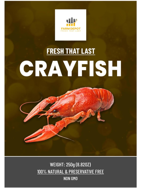 DRIED CRAYFISH (Whole)
Authentic Nigerian Dried Crayfish consists of whole, small freshwater crustaceans (technically comprising mixed species of matured shrimps, post-larvae stages, and tiny crustaceans) harvested from Nigerian estuaries and coastal waters. Our premium crustaceans are carefully cleaned and traditionally sun-dried to achieve a characteristic orange-pink color, firm texture, and intensely concentrated umami flavor. Whole dried crayfish adds authentic depth to traditional Nigerian dishes including egusi soup, ogbono soup, vegetable soups, and various rice dishes. The shells and heads contribute rich flavor and nutrients, making this a whole-food seasoning ingredient prized across West African cuisine.

Nutritional Components (Per 100g serving)

Calories: ~300-350 kcal

Crude Protein: 66-71g

Fat: 12-15g

Carbohydrates: 1.5-5g

Moisture: 3-10%

Ash: 10-13g

Crude Fibre: 1-2g

Key Minerals:  Excellent source of calcium, phosphorus, iron, magnesium, zinc, copper, and manganese. Rich in selenium and iodine.

Vitamins  
Contains fat-soluble vitamins A, D, E, and K, plus water-soluble vitamins C and B-complex.

Key Benefits: An exceptional source of complete protein (66-71%) containing all nine essential amino acids, particularly high in lysine for protein biosynthesis. Rich in omega-3 and omega-6 polyunsaturated fatty acids that help lower blood cholesterol levels and reduce heart-related problems. The American Heart Association recommends consuming seafood twice weekly to meet omega-3 fatty acid requirements. Crayfish is easily digestible and serves as an affordable protein alternative for low-income households.

Storage Instructions 
 
Store in airtight containers in a cool, dry place away from direct sunlight
 
Recommended storage temperature: Below 25°C (77°F)
 
Relative humidity should be below 60%
 
Shelf life: 6-12 months unopened; consume within 4-6 weeks after opening
 
Critical: Inspect regularly for fungal contamination (Aspergillus, Penicillium, Rhizopus species) which can develop during storage, especially in open-air market conditions
 
Discard if mold, off-odors, or visible fungal growth appears
 
For extended storage, freeze in airtight containers (up to 12 months)
 
Ensure packaging is moisture-proof to prevent deterioration and nutrient loss during storage
