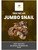 JUMBO SNAIL
Our Premium Dried Jumbo Snail meat is carefully processed from farm-raised African giant land snails (Achatina species or Acusta despecta), cleaned, properly prepared, and dehydrated to preserve their nutritional value and extend shelf life. These dried snails retain the distinctive chewy texture and mild, earthy flavor that makes snail meat a prized delicacy. When rehydrated, they are perfect for preparing traditional soups such as ofe n'achanwu (snail soup), peppered snail, sauces, and various continental dishes. Dried Snails offer a sustainable, high-protein alternative to conventional meats.

Nutritional Components (Per 100g dry matter / Fresh equivalent)

Moisture 
Dry: 15%
Fresh: 73-85%

Protein 
Dry: 44-71g
Fresh: ~15-18g

Fat 
Dry: 2-3g
Fresh: ~2.4g

Carbohydrates 
Dry: Minimal
Fresh: ~2%

Ash 
Dry: 5-6g
Fresh: ~1%

Crude Fiber 
Dry: 0.4-3g
Fresh: Minimal

Calories 
Dry: ~300-400 kcal
Fresh: ~90-100 kcal/100g

 Amino Acid Profile (Per 100g dry matter):

Glutamic acid: 6-8g (highest)

Leucine*: 3-5g

Lysine*: 2.8-4.3g

Aspartic acid: 3-5g

Arginine: 3-5g

Alanine: 2-3g

Valine*: 2-3g

Isoleucine*: 1.8-2.8g

Threonine*: 2-3g

Phenylalanine*: 1.9-2.9g

Histidine*: 0.9-1.4g

Methionine*: 0.7-0.8g

Cysteine: 0.4-0.6g

 Essential amino acids
Minerals (Per 100g)* / % RDA Coverage

Calcium: High
(100%RDA)

Phosphorus: High
(100%RDA)

Iron: 15-20mg
(94-100% RDA)

Copper: High
(100%RDA)

Manganese: High
(100%RDA)

Magnesium: Present
(Good source)

Zinc: Present
(Good source)

Selenium: Present
(Antioxidant properties)

 Vitamins 
Contains vitamins A, E, K, and B12 with strong antioxidant properties.

Key Benefits: Exceptional source of complete protein with all essential amino acids, particularly high in leucine, lysine, and glutamic acid. Rich in heme-iron (highly bioavailable) and minerals crucial for bone health, red blood cell formation, and immune function. Low in fat and calories compared to conventional meats. The favorable omega-3 to omega-6 fatty acid ratio (0.2 to 2.0) supports cardiovascular health. Contains selenium with antioxidant and anticancer properties.

Storage Instructions 
 
Store in airtight containers in a cool, dry, dark place
 
Recommended storage temperature: Below 20°C (68°F)
 
Relative humidity should be below 50%
 
Shelf life: 6-12 months when properly dried and stored
 
For extended storage, refrigerate or freeze (up to 2 years frozen)
 
Protect from insects and moisture
 
Rehydration: Soak in warm water with salt and lime/lemon juice for 30-60 minutes, then clean thoroughly before cooking
 
Once rehydrated, treat as fresh meat and cook within 24 hours or refrigerate
